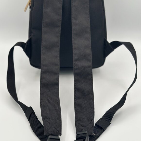 🎒 **Herschel Nova Mini Backpack - Black with Gold Zippers** - Picture 4 of 9
